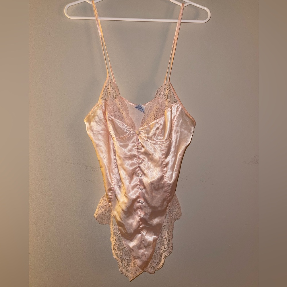 Vae Mode Baby Pink Lingerie Teddy